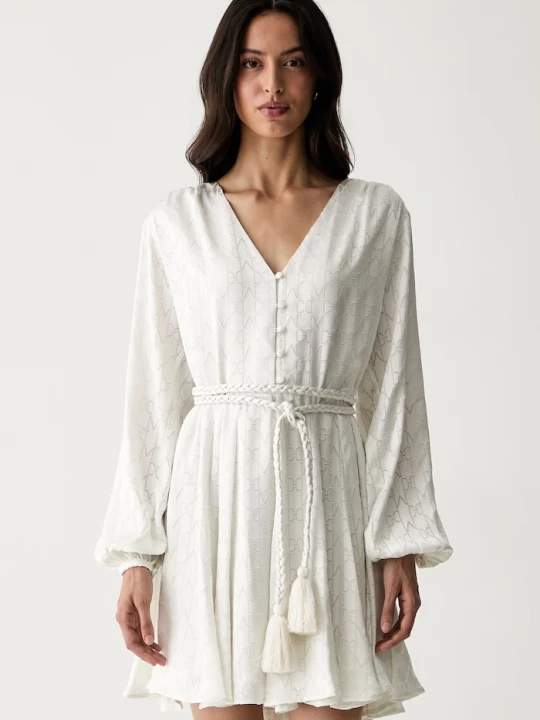 Obrázek produktu Marciano by Guess šaty s viskózou HADIL béžová