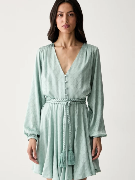 Obrázek produktu Marciano by Guess šaty s viskózou HADIL tyrkysová