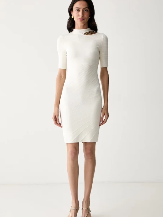 Obrázek produktu Marciano by Guess šaty s viskózou KAEDA béžová