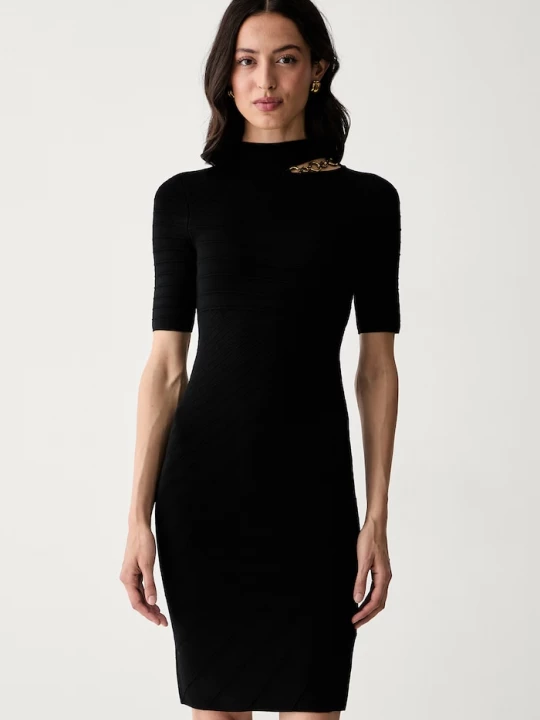 Obrázek produktu Marciano by Guess šaty s viskózou KAEDA černá