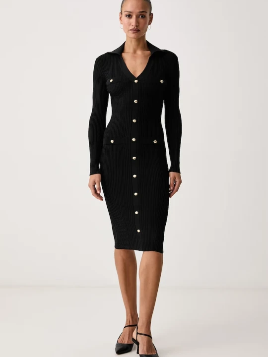 Obrázek produktu Marciano by Guess šaty s viskózou LIMA černá