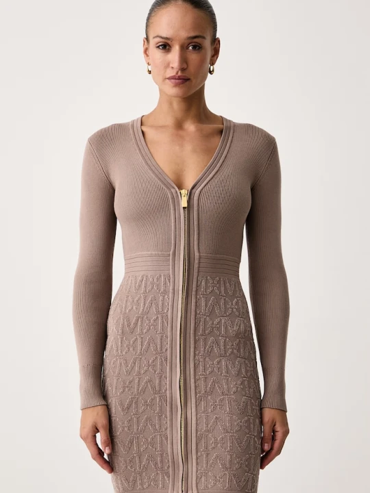 Obrázek produktu Marciano by Guess šaty s viskózou NALIYA béžová