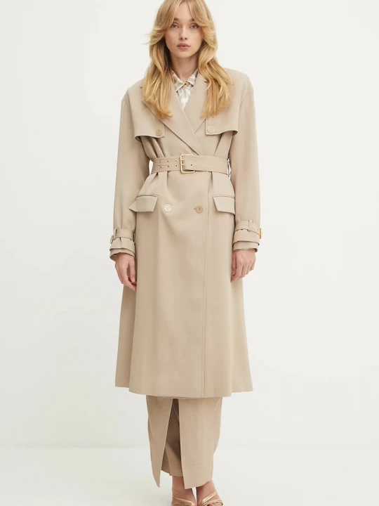 Obrázek produktu Marciano by Guess Trenčkot s vlněnou směsí Marciano by Guess NINA béžová