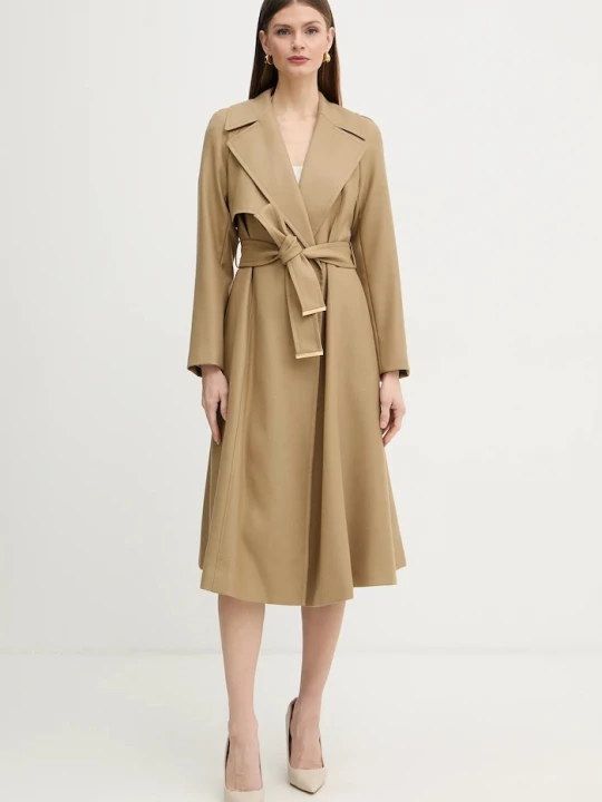 Obrázek produktu Marciano by Guess Trenčkot s vlnou Marciano by Guess ETHEL zelená