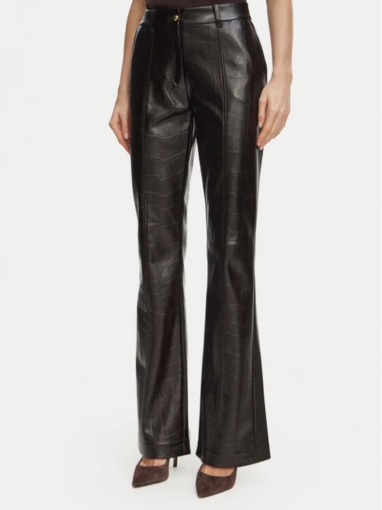 Obrázek produktu Marciano Guess Kalhoty z imitace kůže G6BB01 K6814 Tmavě hnědá Regular Fit