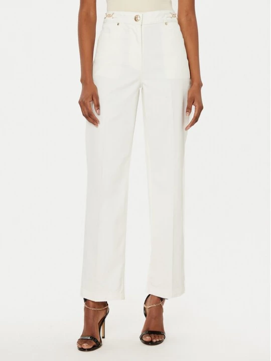 Obrázek produktu Marciano Guess Kalhoty z materiálu 4BGA02 7173A Écru Regular Fit Krémová