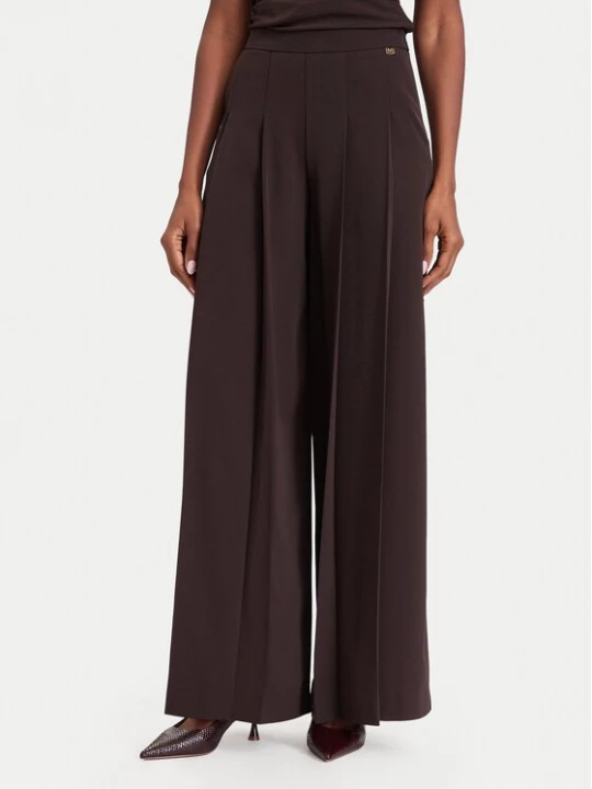 Obrázek produktu Marciano Guess Palazzo kalhoty G6YB12 W3205 Tmavě hnědá Wide Leg