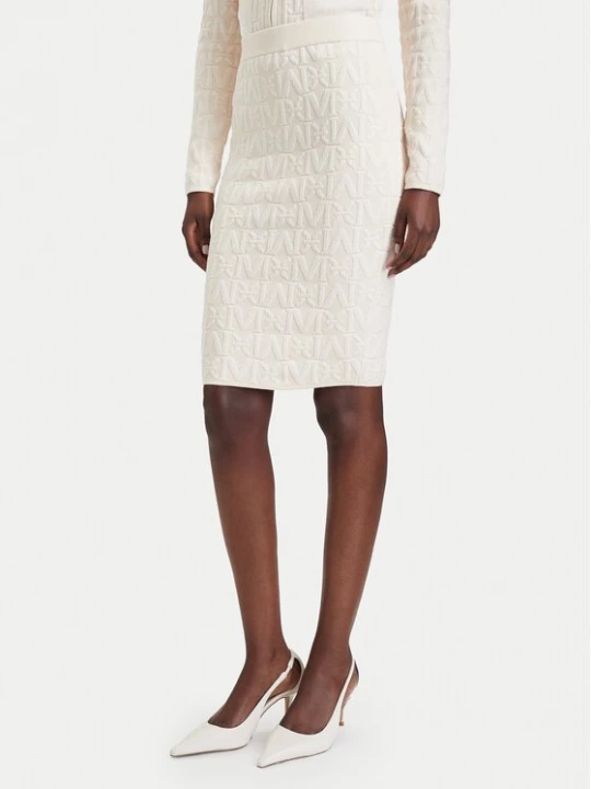 Obrázek produktu Marciano Guess Pouzdrová sukně G6BD15 Z1932 Světle béžová Slim Fit