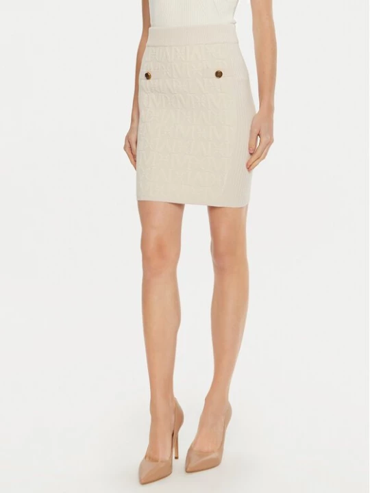 Obrázek produktu Marciano Guess Pouzdrová sukně Hermione 4BGD01 5661Z Béžová Slim Fit