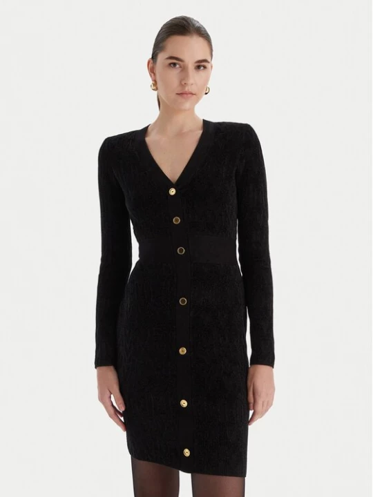 Obrázek produktu Marciano Guess Úpletové šaty 5BGK04 5661Z Černá Slim Fit