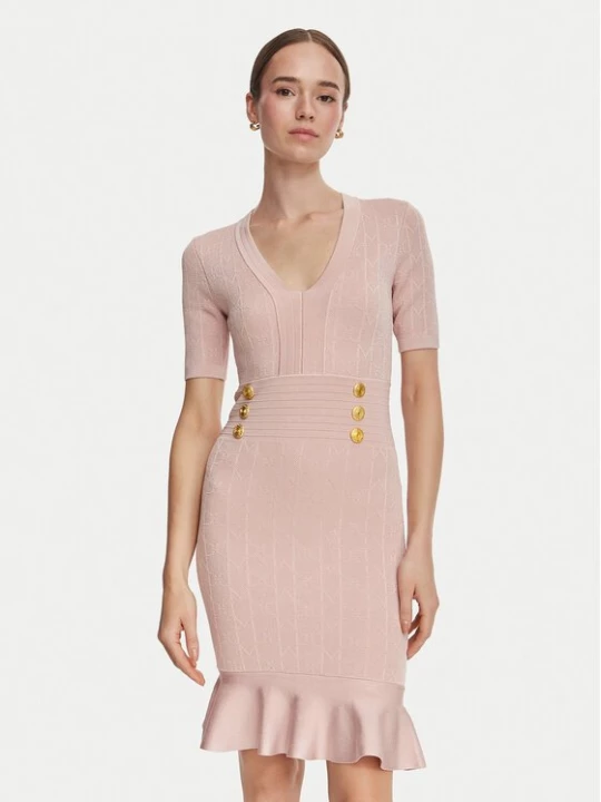 Obrázek produktu Marciano Guess Úpletové šaty G6YK18 Z1012 Světle růžová Slim Fit