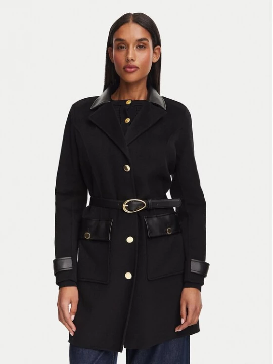 Obrázek produktu Marciano Guess Vlněný kabát G6YL05 W3135 Černá Regular Fit