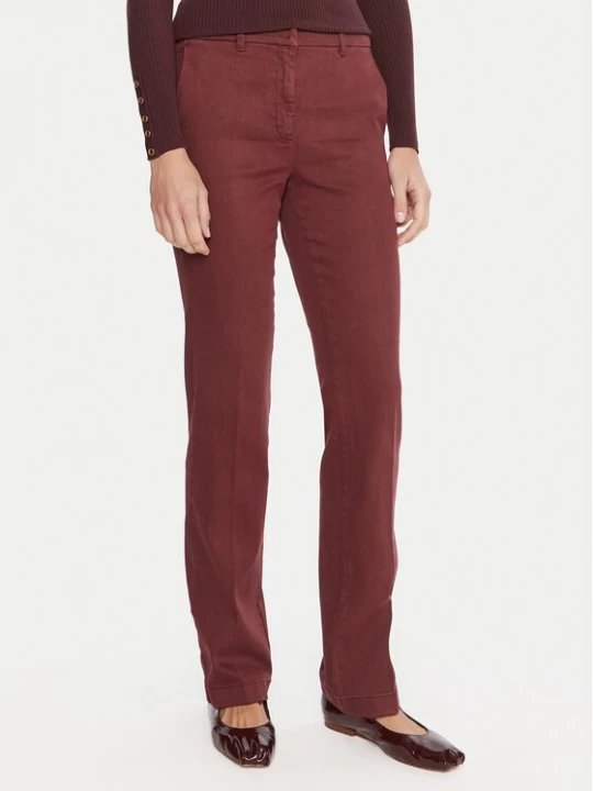 Obrázek produktu Marella Chino kalhoty Rovo 2523136055 Bordó Slim Fit