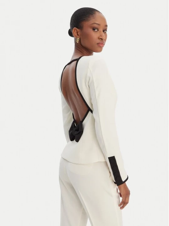 Obrázek produktu Marella Halenka Scacco 2613111013 Écru Slim Fit Krémová