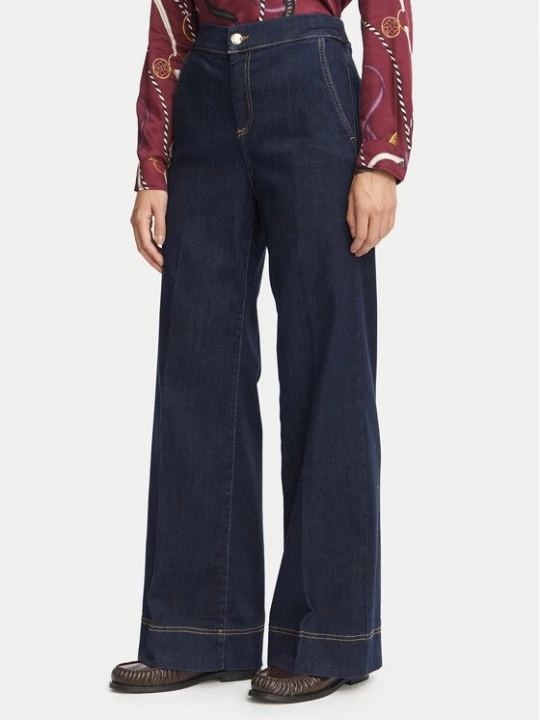 Obrázek produktu Marella Jeansy Emme by Marella Struzzo 2625186101 Tmavomodrá Wide Leg