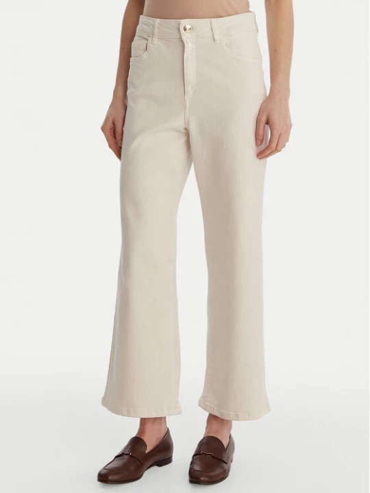 Obrázek produktu Marella Jeansy Hobby 2615131271 Écru Straight Fit Krémová