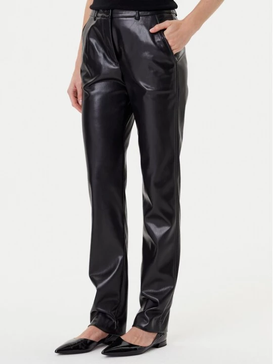 Obrázek produktu Marella Kalhoty z imitace kůže Teodora 2523786011 Černá Slim Fit