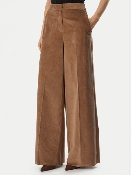 Obrázek produktu Marella Kalhoty z materiálu Etre 2623136062 Světle hnědá Wide Leg