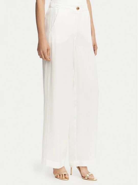 Obrázek produktu Marella Kalhoty z materiálu Idoneo 2613131082 Bílá Wide Leg