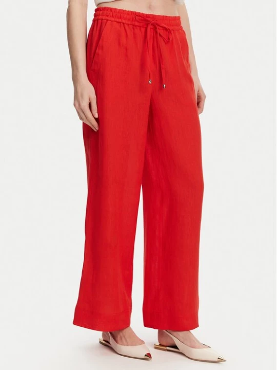 Obrázek produktu Marella Kalhoty z materiálu Mattino 2513131084 Červená Wide Leg