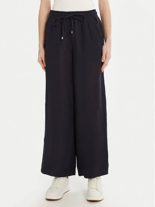 Obrázek produktu Marella Kalhoty z materiálu Mattino 2513131084 Tmavomodrá Wide Leg