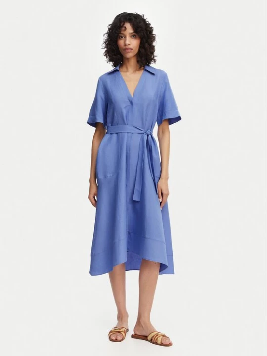 Obrázek produktu Marella Košilové šaty Detto 2615221082 Modrá Regular Fit
