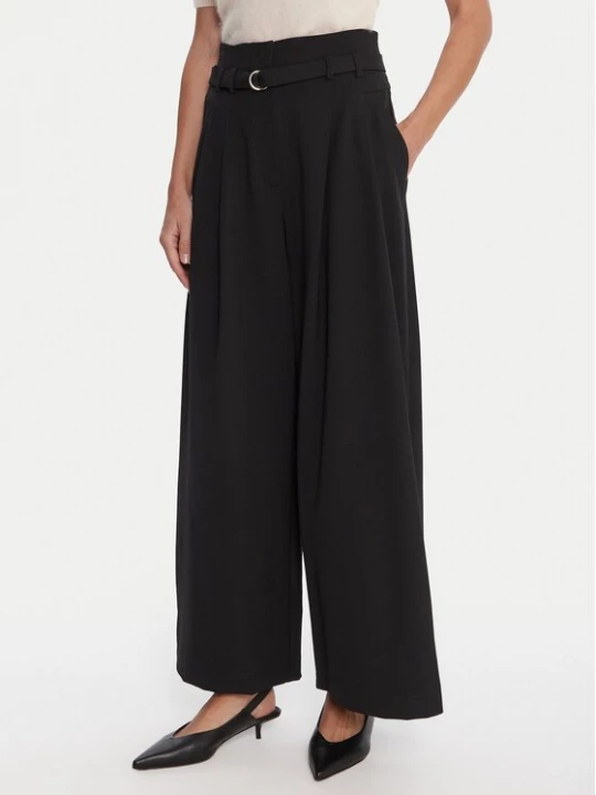 Obrázek produktu Marella Palazzo kalhoty Bondeno 2523136011 Černá Relaxed Fit