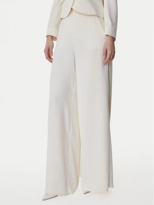 Obrázek produktu Marella Palazzo kalhoty Campo 2613131043 Écru Wide Leg Krémová