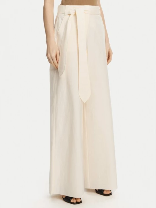 Obrázek produktu Marella Palazzo kalhoty Luca 2513131032 Écru Wide Leg Krémová