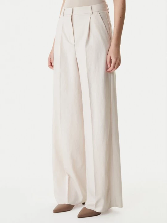 Obrázek produktu Marella Palazzo kalhoty Emme by Marella Slogan2 2615131311 Krémová Wide Leg