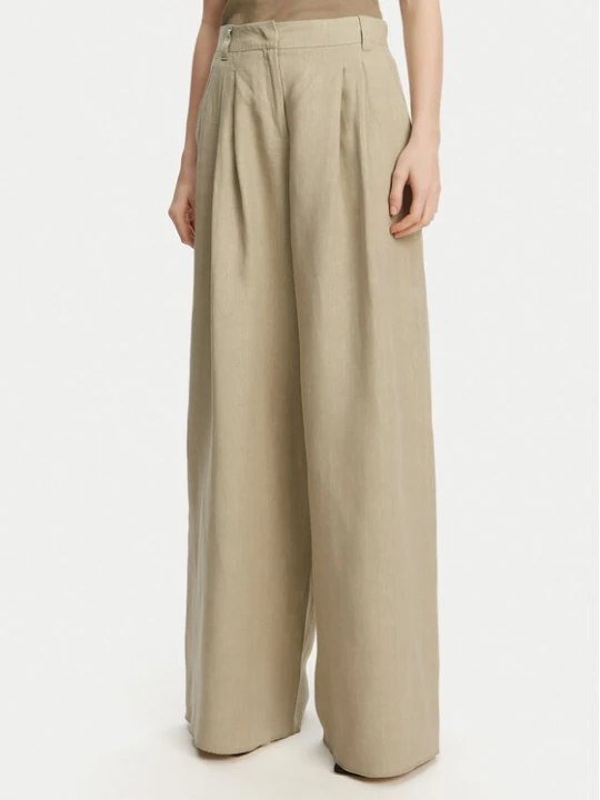 Obrázek produktu Marella Palazzo kalhoty Zama 2513131132200 Khaki Regular Fit