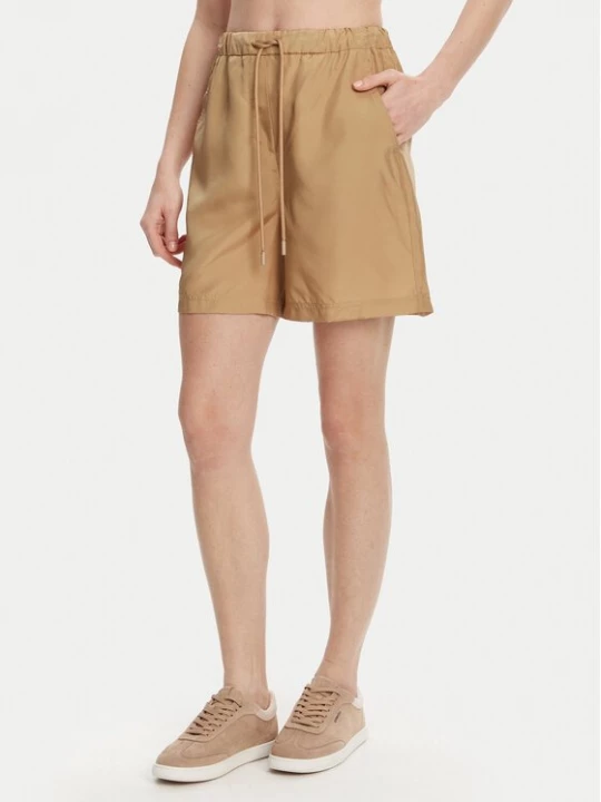 Obrázek produktu Marella Šortky z materiálu Borbona 2513141025 Béžová Relaxed Fit