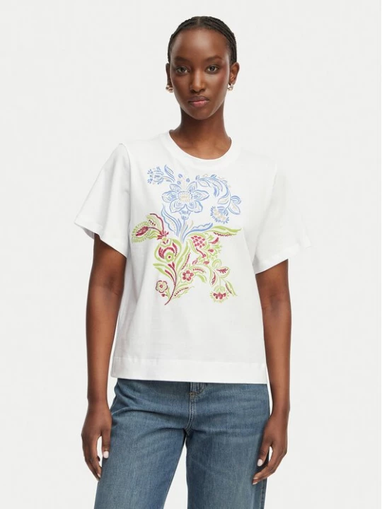 Obrázek produktu Marella T-Shirt Paraggi 2615971082 Bílá Relaxed Fit