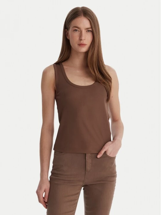 Obrázek produktu Marella Top Orata 2613941015 Hnědá Slim Fit
