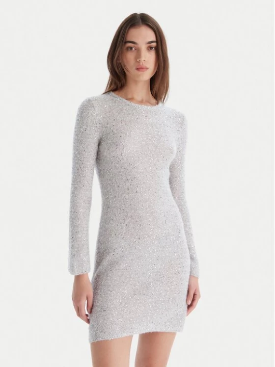 Obrázek produktu Marella Úpletové šaty Arles 2523326042 Écru Slim Fit Krémová
