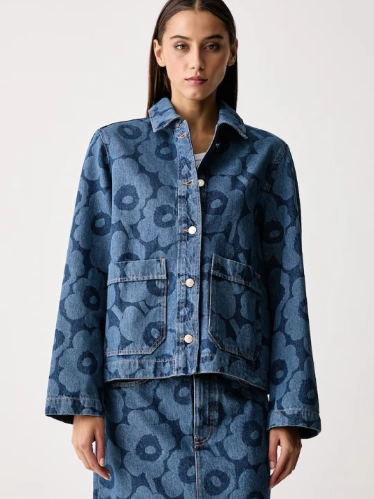 Obrázek produktu Marimekko bunda dámská džínová modrá
