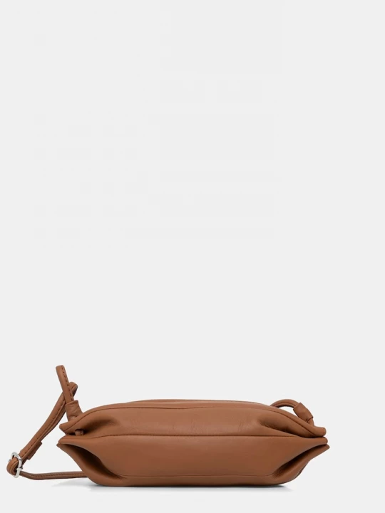 Obrázek produktu Marimekko crossbody kabelka dámská kožená hnědá
