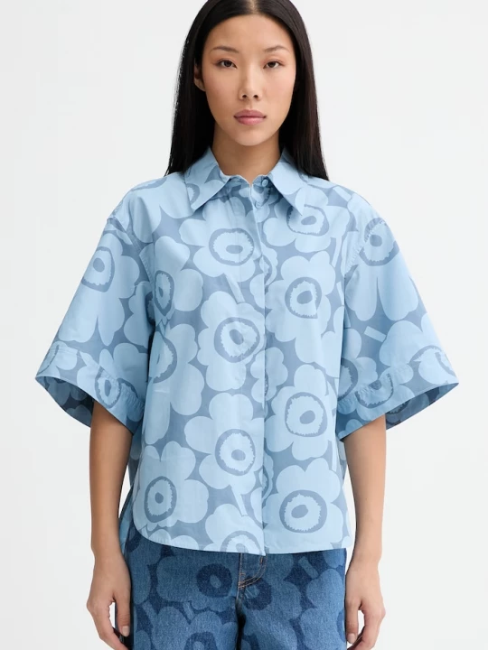 Obrázek produktu Marimekko košile dámská bavlněná modrá