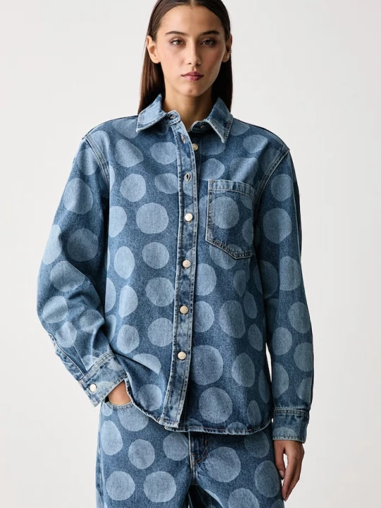 Obrázek produktu Marimekko košile dámská džínová modrá