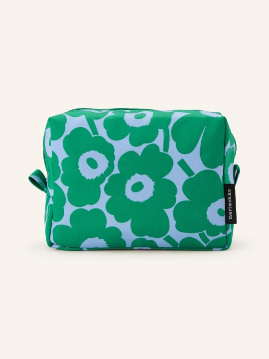 Obrázek produktu Marimekko Kosmetická Taška Vilja Mini zelená / tmavě modrá