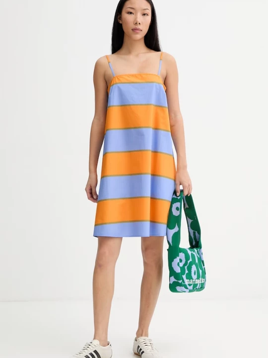 Obrázek produktu Marimekko letní šaty bavlněné oranžová