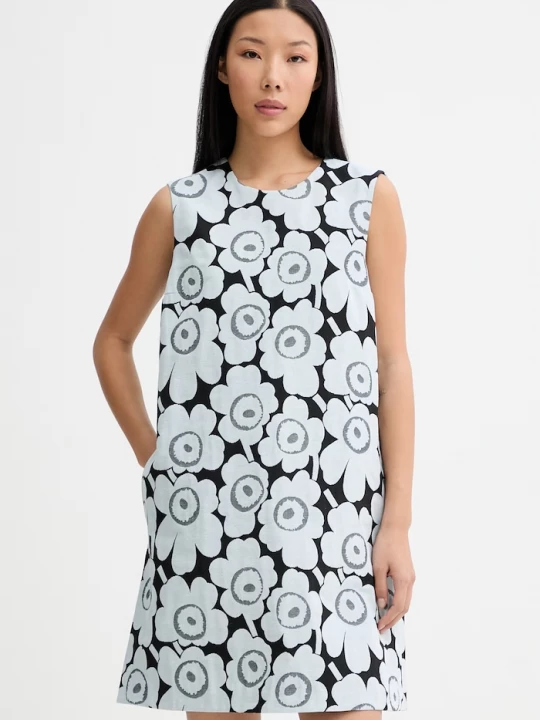 Obrázek produktu Marimekko letní šaty s bavlnou modrá