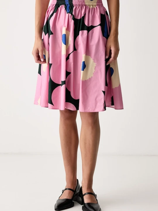 Obrázek produktu Marimekko rozšířená sukně bavlněná růžová