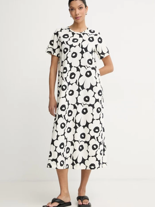 Obrázek produktu Marimekko šaty bavlněné béžová