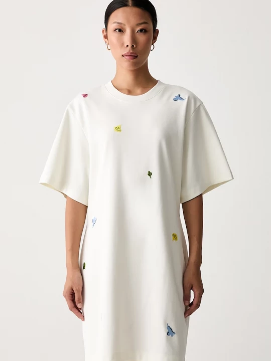 Obrázek produktu Marimekko šaty bavlněné s elastanem béžová