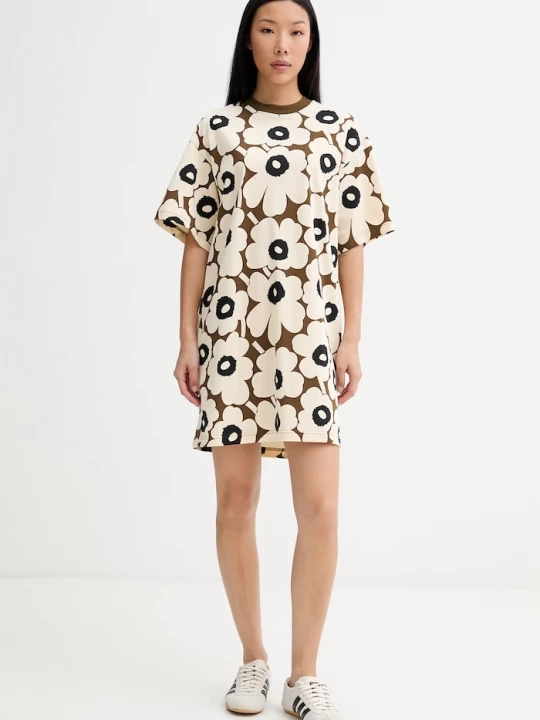 Obrázek produktu Marimekko šaty oversize bavlněné béžová