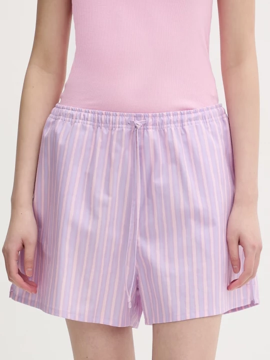 Obrázek produktu Marimekko šortky dámské bavlněné fialová