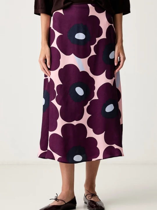 Obrázek produktu Marimekko sukně s lyocellem fialová