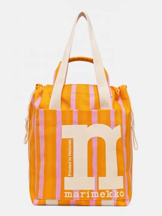 Obrázek produktu Marimekko tote taška dámská bavlněná oranžová