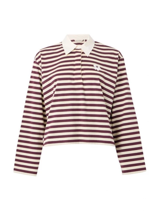 Obrázek produktu Marimekko Tričko krémová / vínově červená